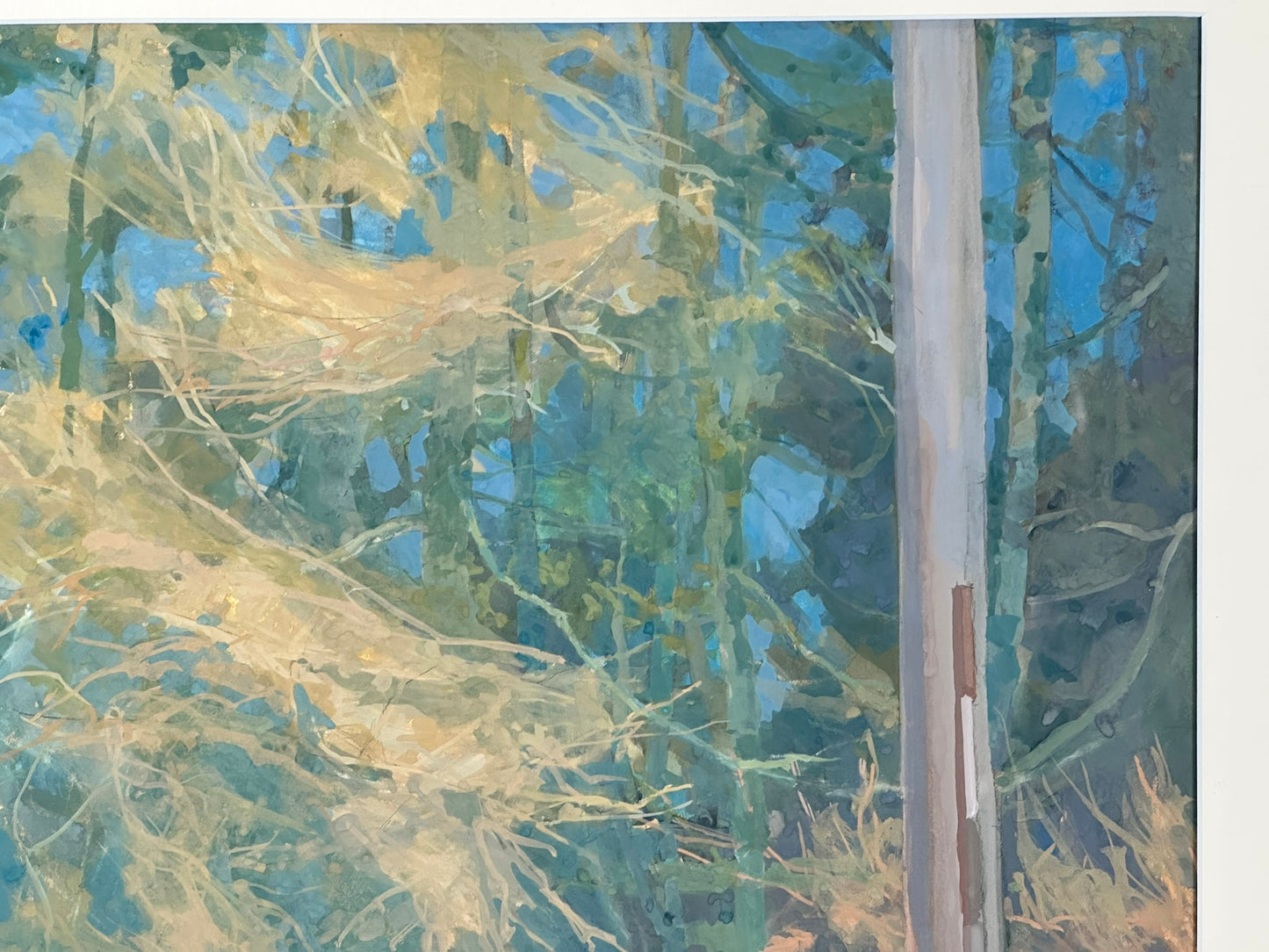 Irene Halliday RSW (1931 to 2023) - Woodland Scene