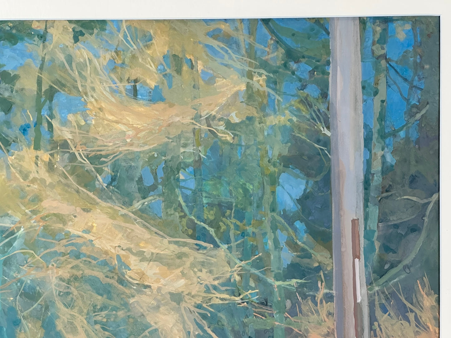 Irene Halliday RSW (1931 to 2023) - Woodland Scene