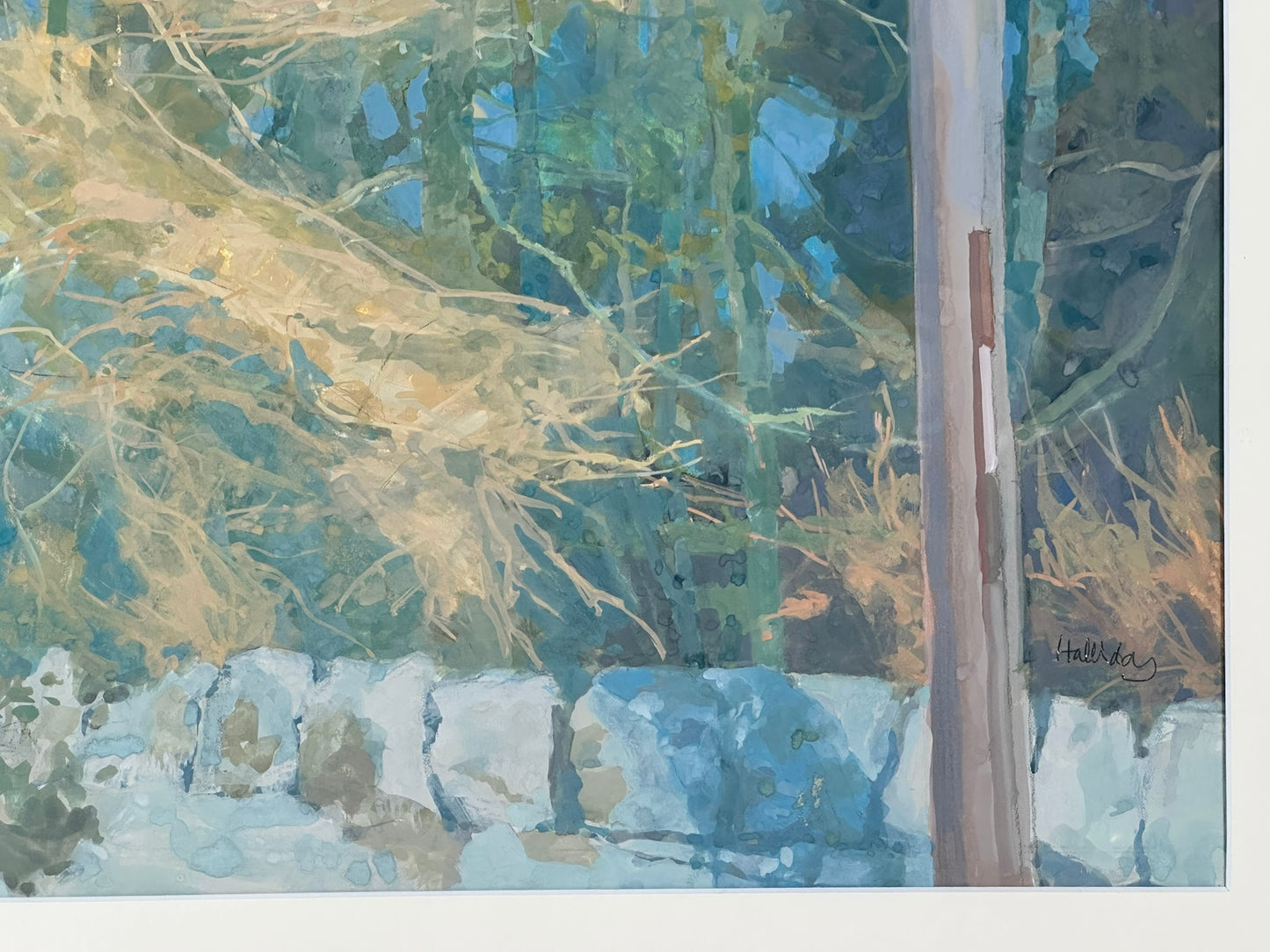 Irene Halliday RSW (1931 to 2023) - Woodland Scene
