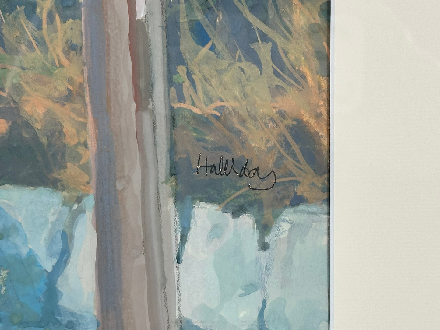 Irene Halliday RSW (1931 to 2023) - Woodland Scene