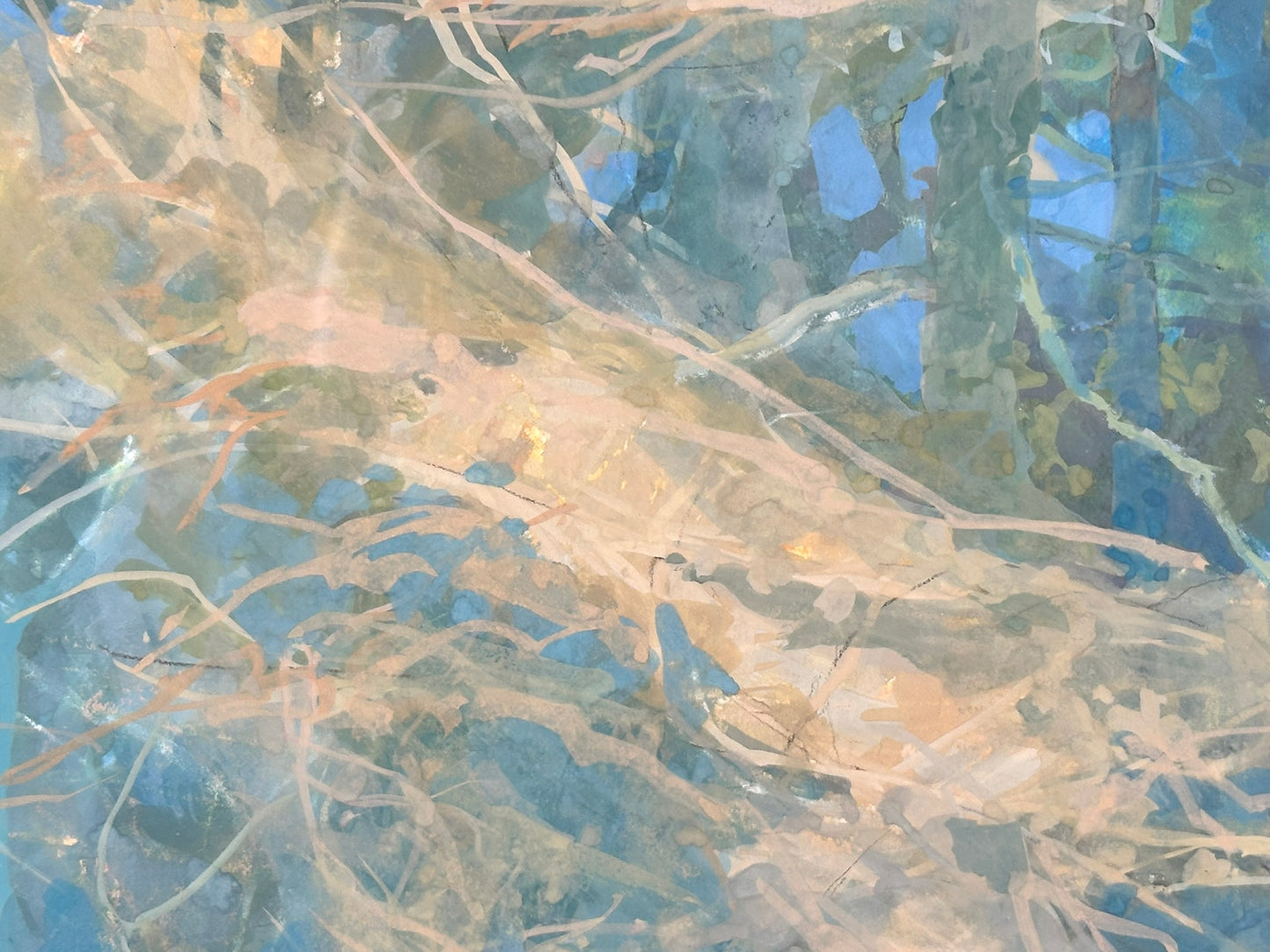 Irene Halliday RSW (1931 to 2023) - Woodland Scene