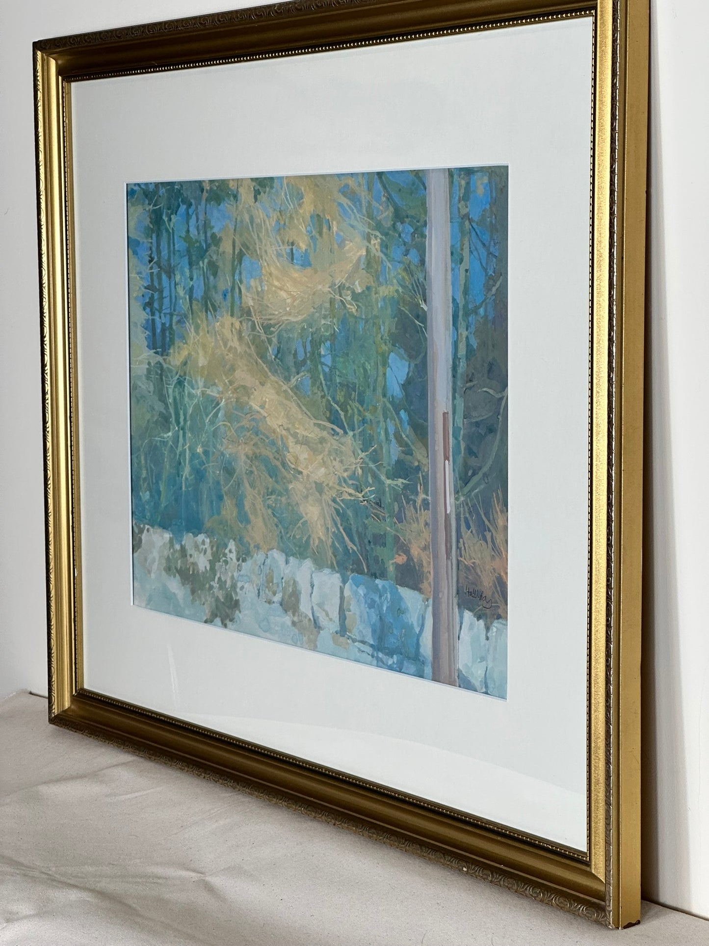 Irene Halliday RSW (1931 to 2023) - Woodland Scene