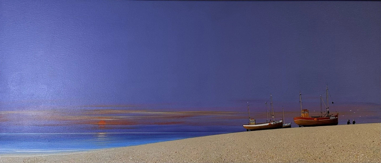 Alex Jawdokimov Large Original 2004 Oil, from Acclaimed High & Dry Series 90x40