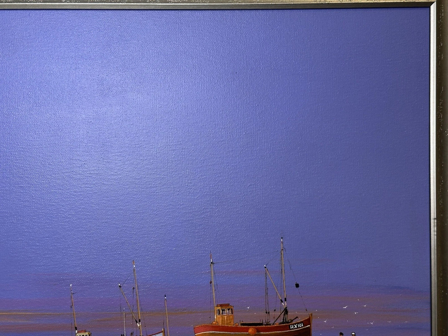 Alex Jawdokimov Large Original 2004 Oil, from Acclaimed High & Dry Series 90x40