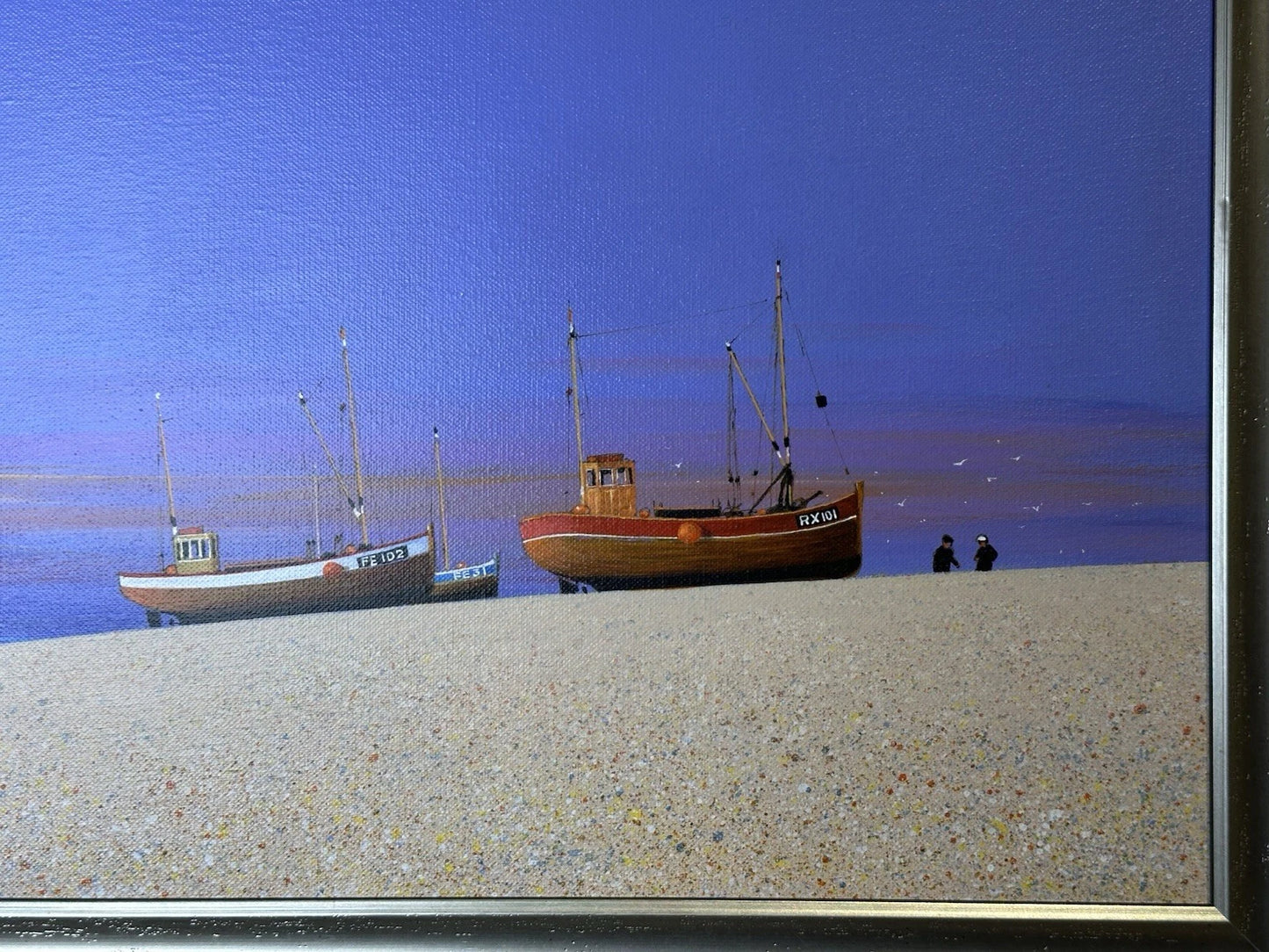 Alex Jawdokimov Large Original 2004 Oil, from Acclaimed High & Dry Series 90x40
