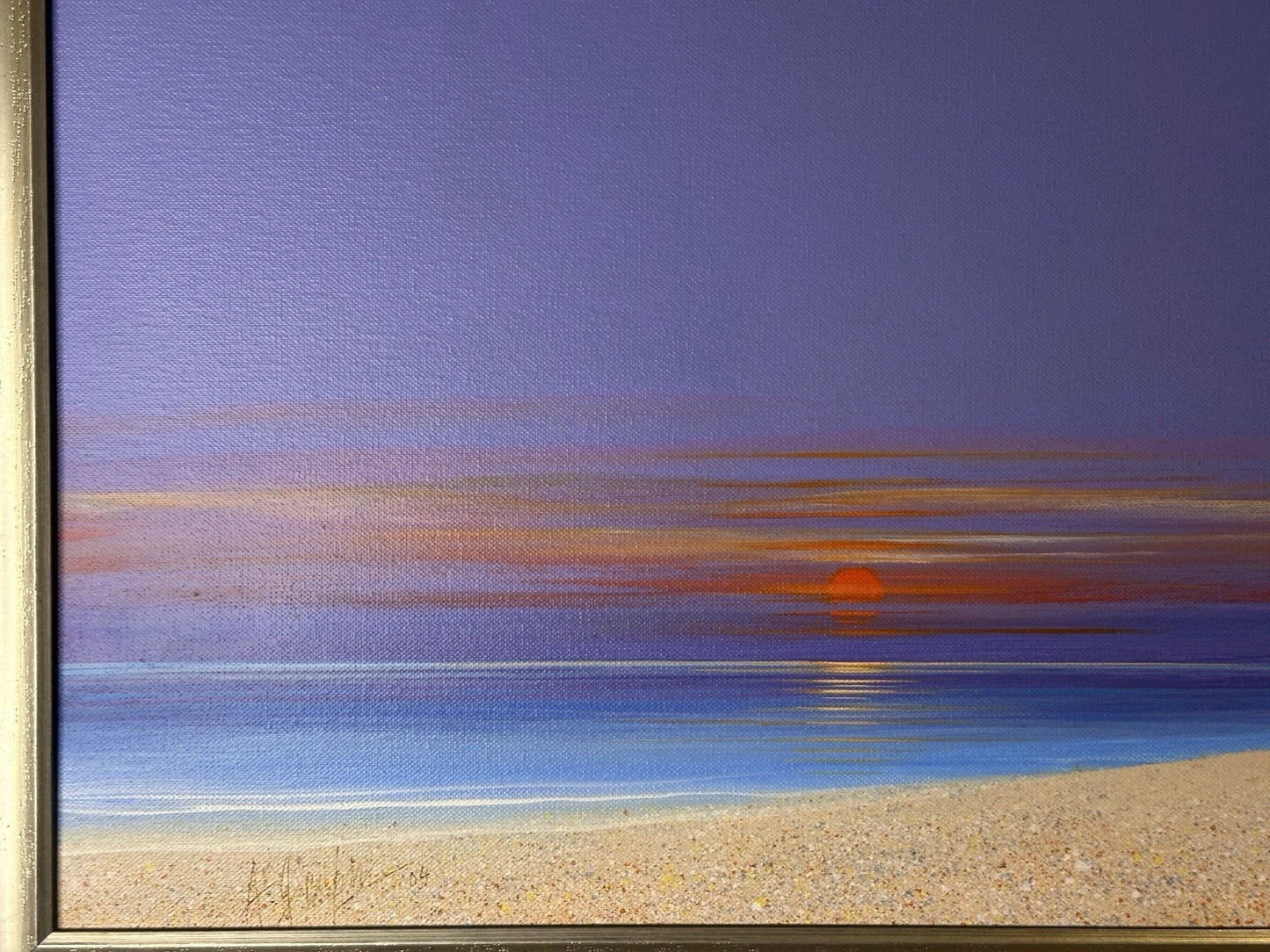 Alex Jawdokimov Large Original 2004 Oil, from Acclaimed High & Dry Series 90x40