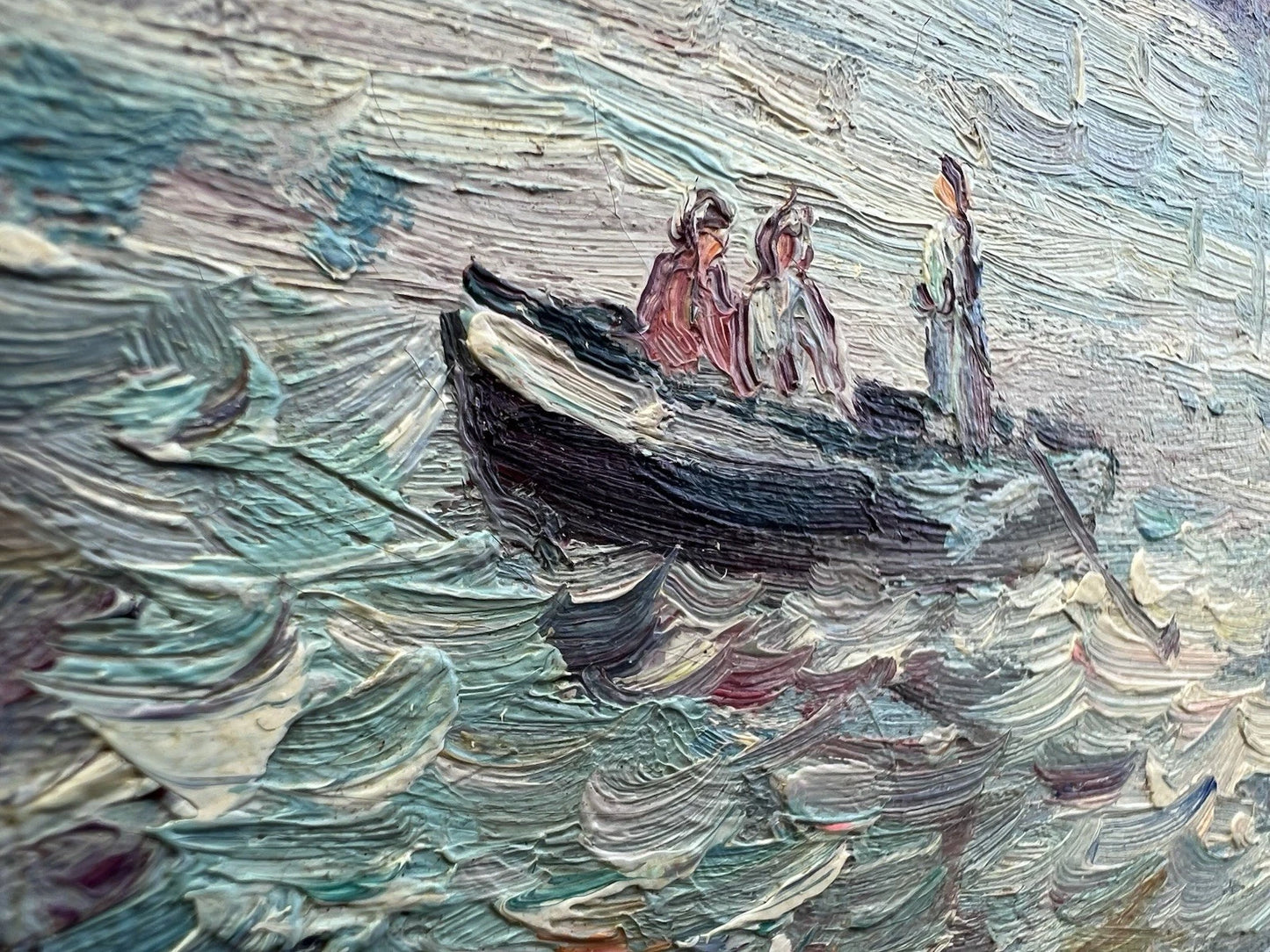 John Clymer (1932) Oil Painting Continental Harbour Signed British Impressionist
