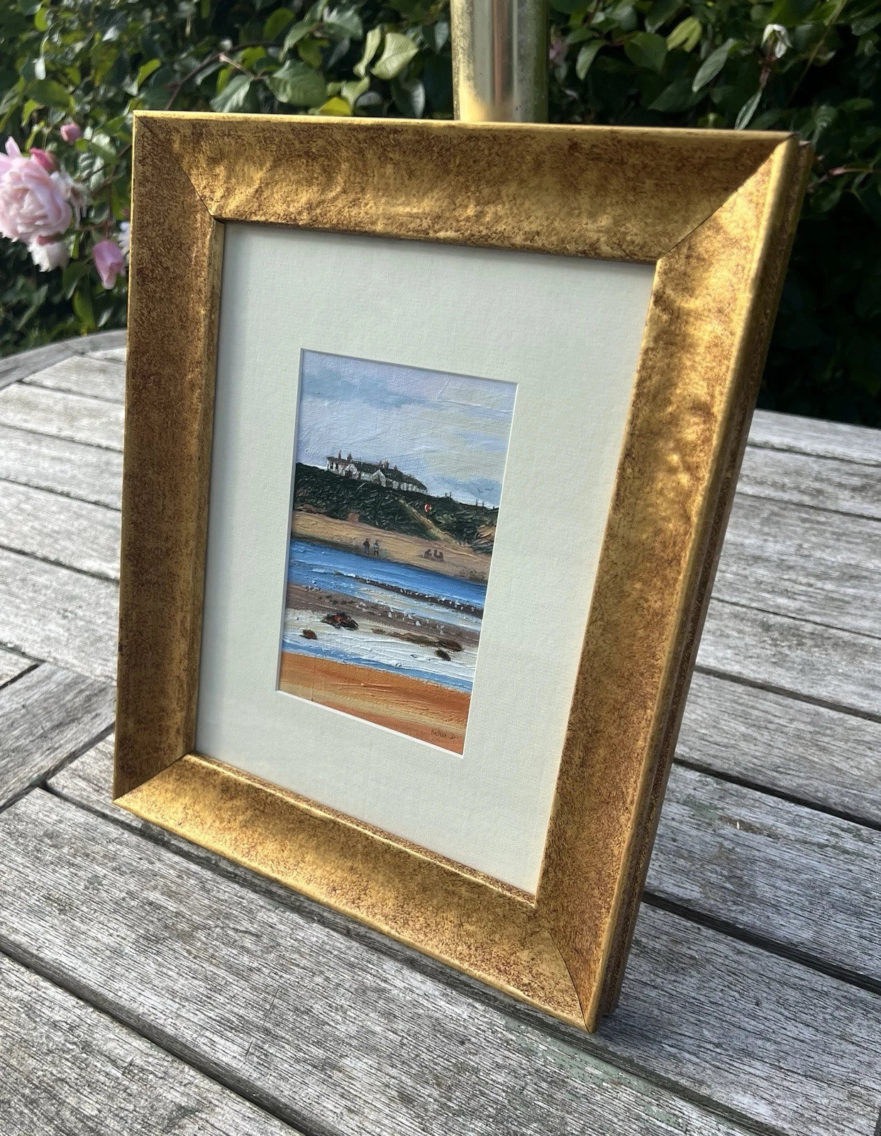 Royal Aberdeen Golf Club, Bridge of Don - Original Oil by Mag Donald (2006)