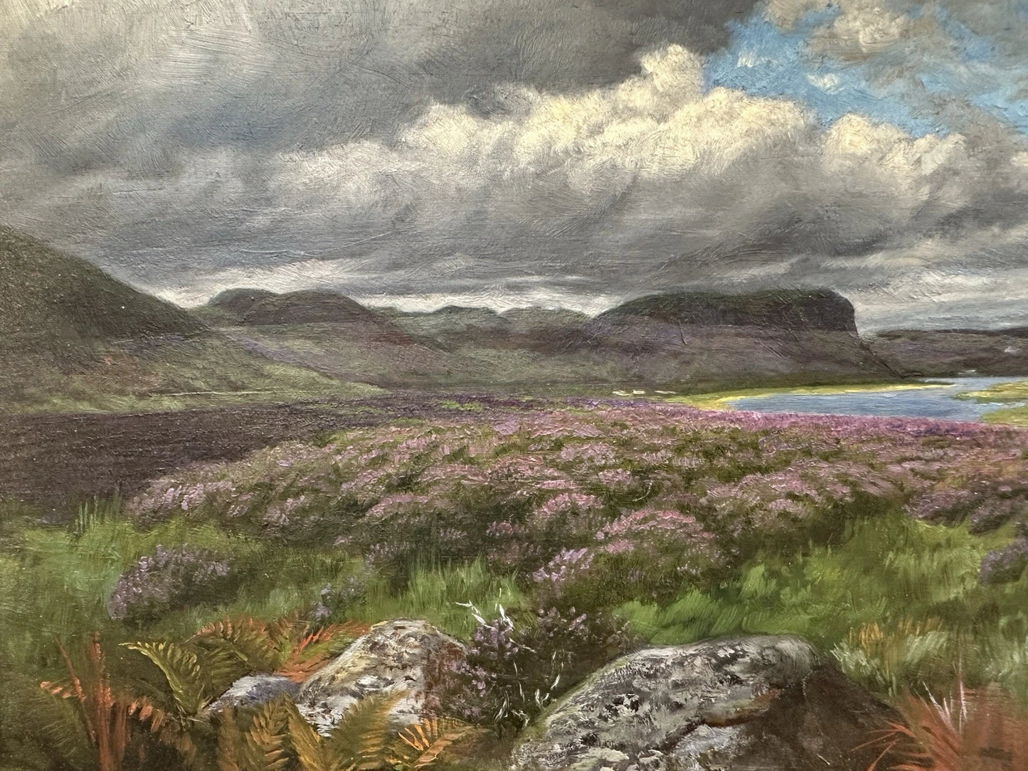 Edmund Caldwell - 1911 Original Oil on Board Scottish Highland Landscape