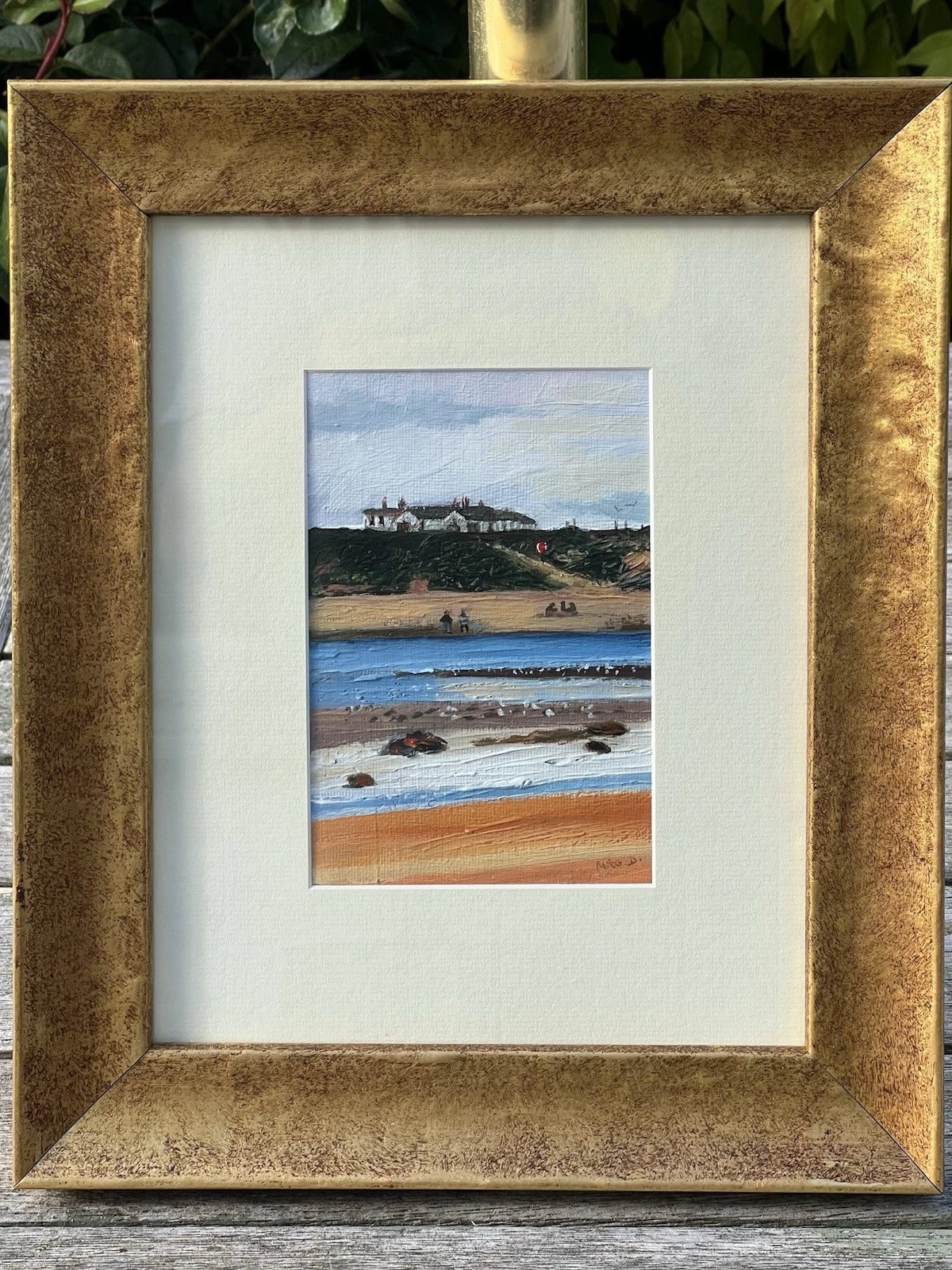 Royal Aberdeen Golf Club, Bridge of Don - Original Oil by Mag Donald (2006)