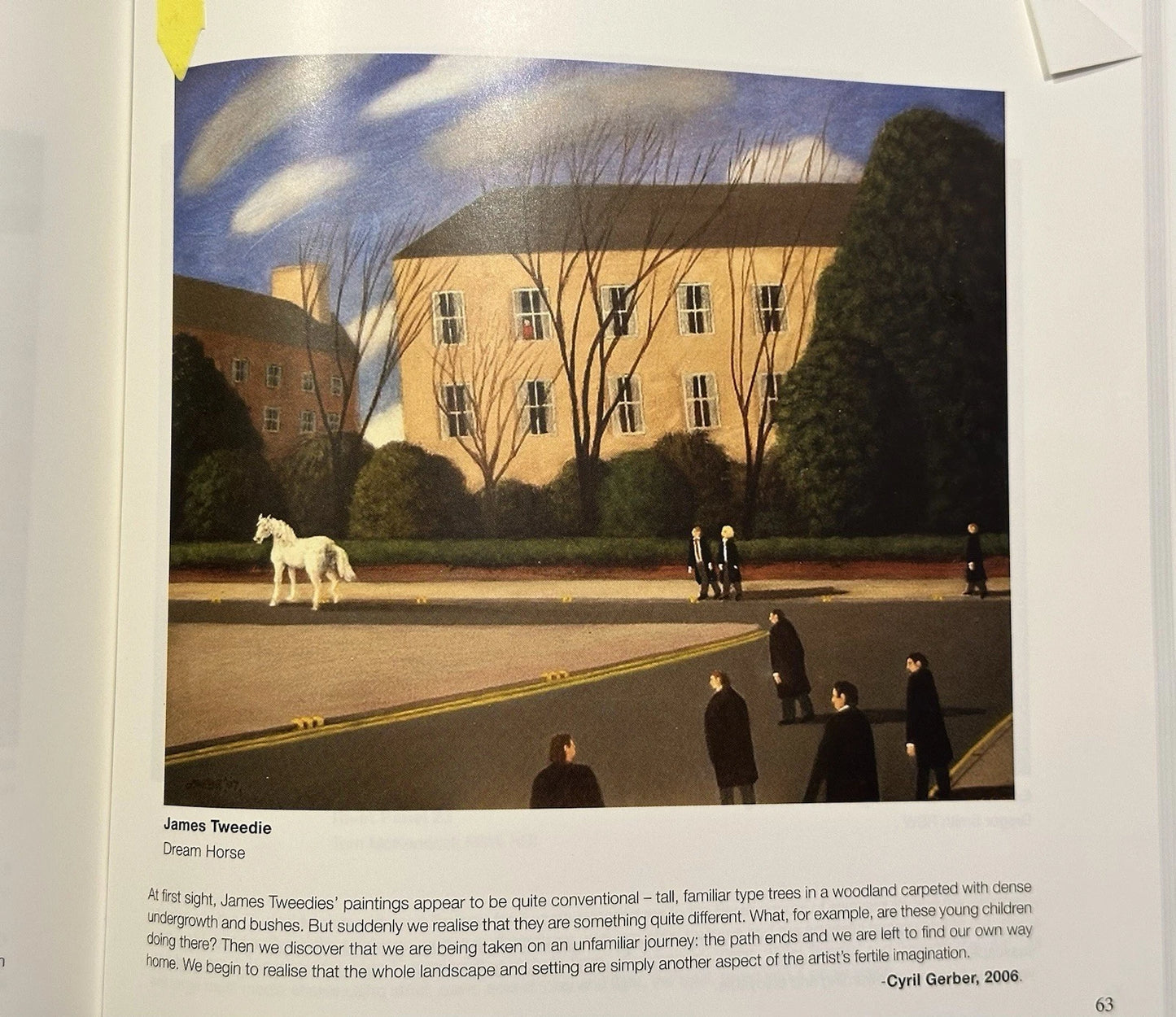 James Tweedie RGI (Glasgow Group) The Dream Horse 2008, 61x51cm Oil on Board