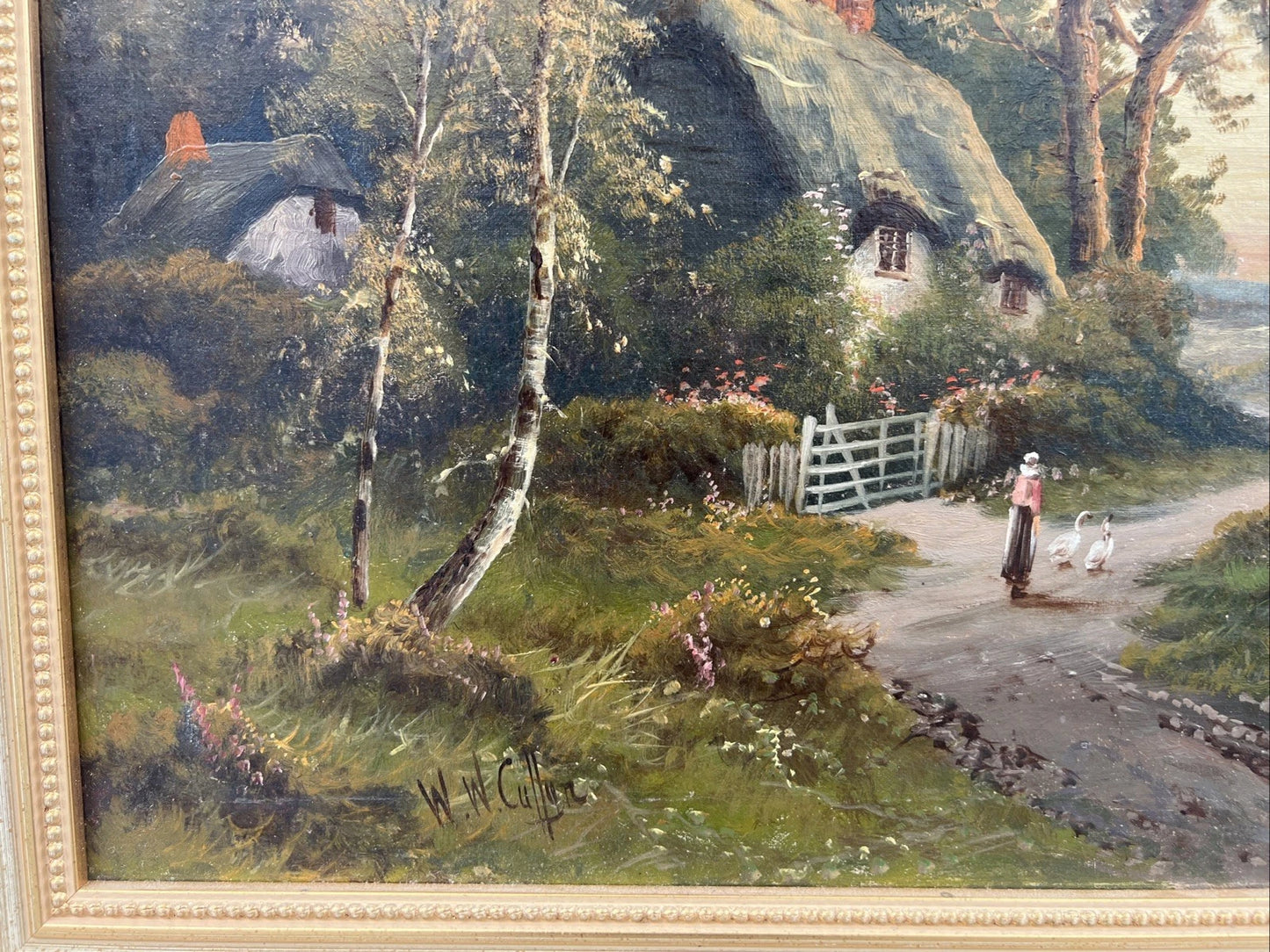 Walter Wallor Caffyn Original Oil Painting English Landscape Framed 61x41cm