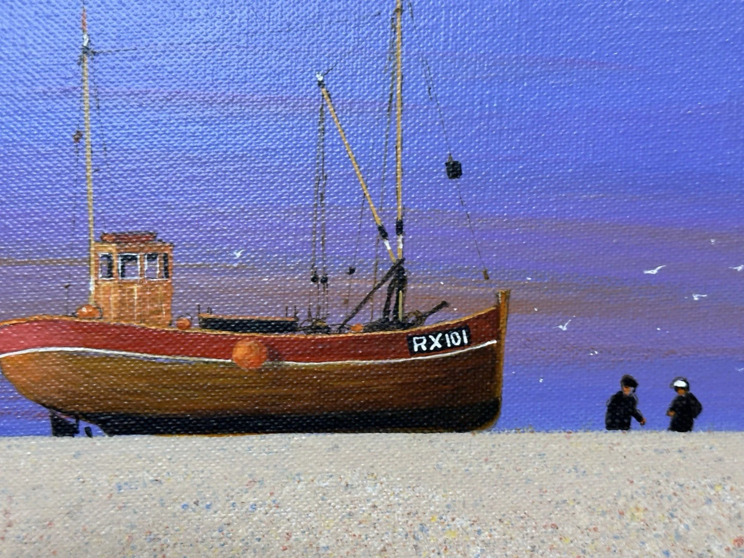 Alex Jawdokimov Large Original 2004 Oil, from Acclaimed High & Dry Series 90x40