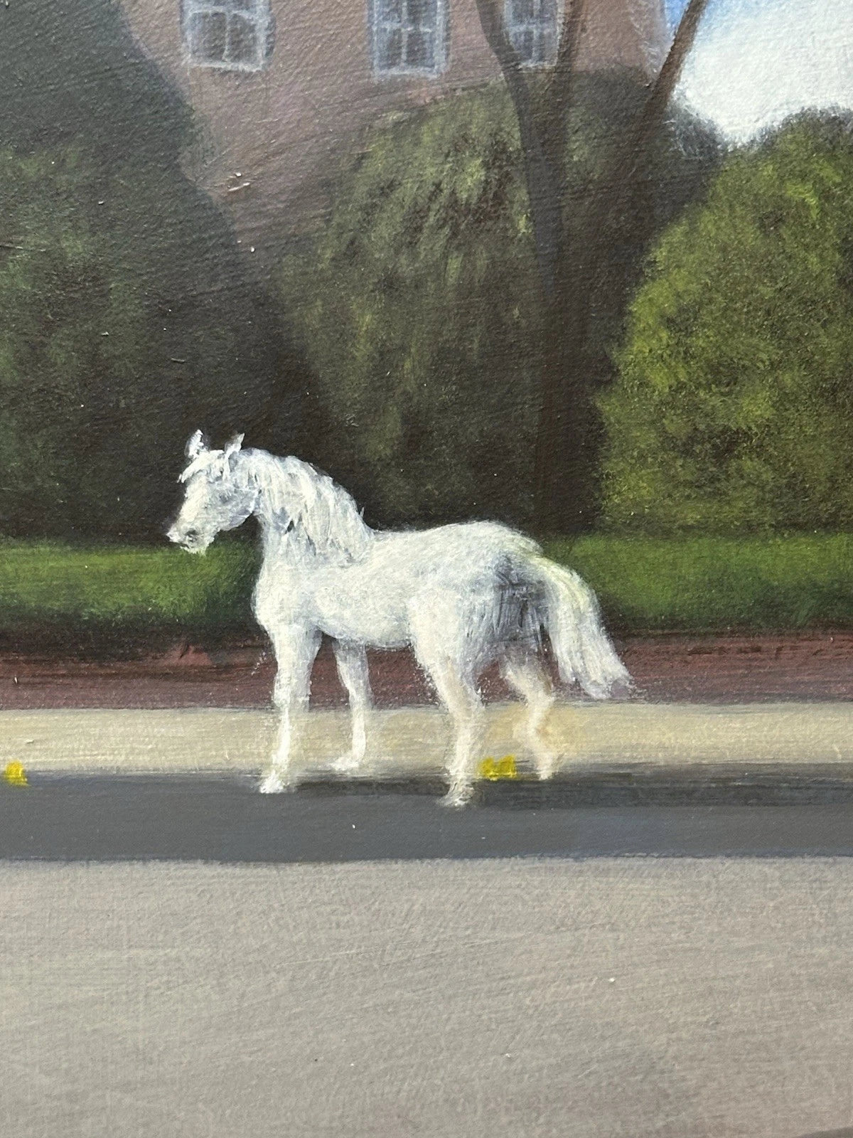 James Tweedie RGI (Glasgow Group) The Dream Horse 2008, 61x51cm Oil on Board