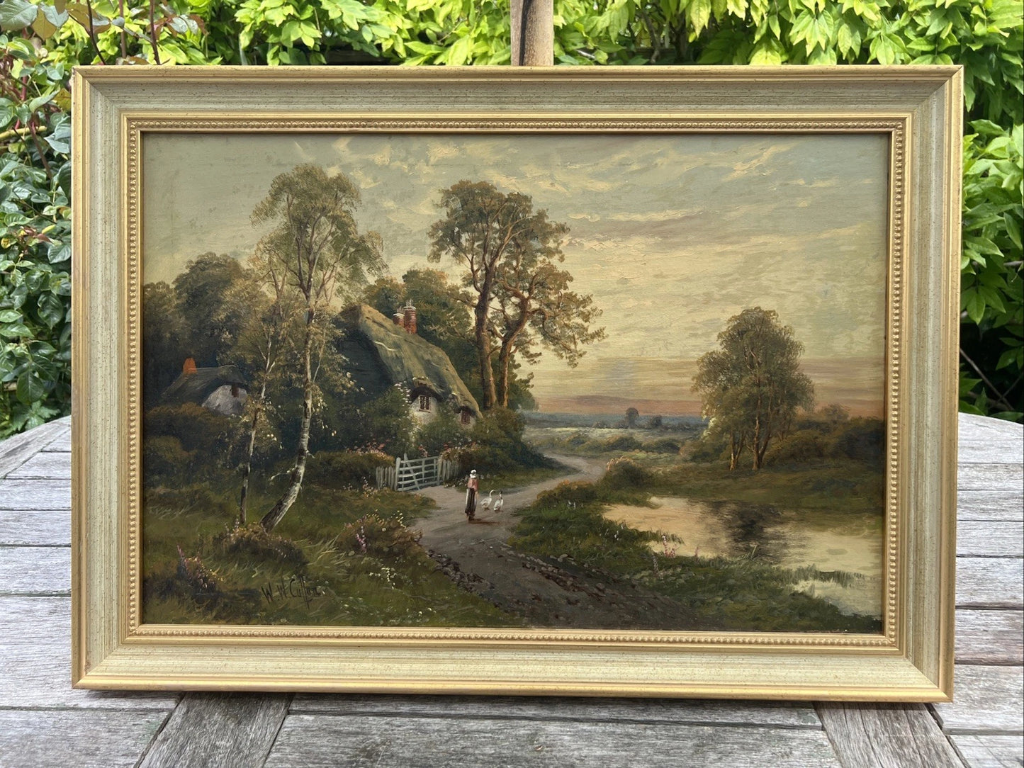 Walter Wallor Caffyn Original Oil Painting English Landscape Framed 61x41cm